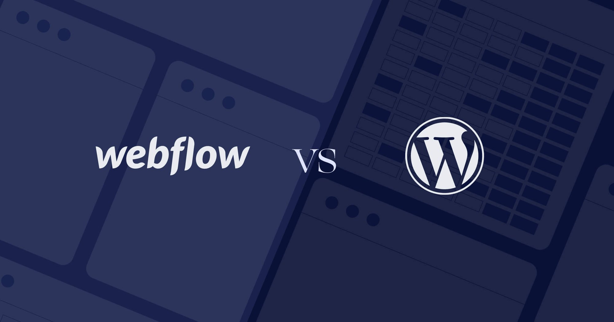 Webflow vs Wordpress